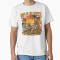 WiFi Is My Office Vintage Digital Nomad Beach T-Shirt by urbinet
