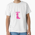 Pink Cowgirl Boot Howdy by jascottnc4