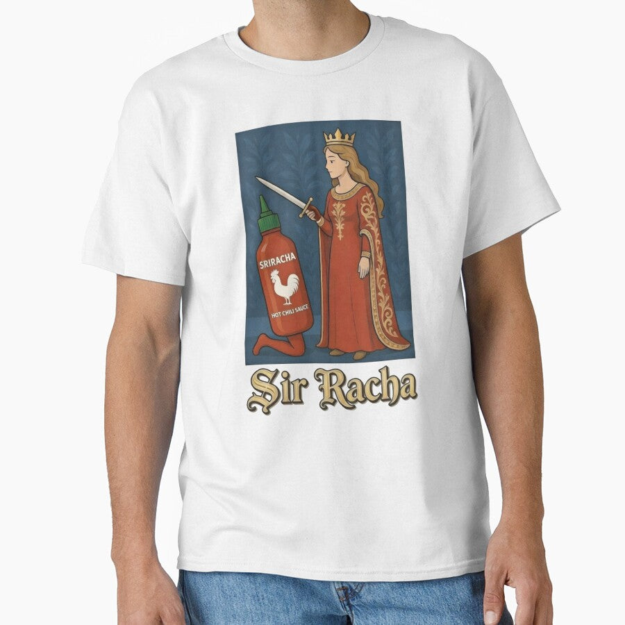 Sir Racha: The Knight of Spicy Flavors by TshirtsOnline-