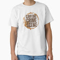 Funny Coffee Stain for Coffee Lovers Quote Caffeine Crime Scene by Artycom