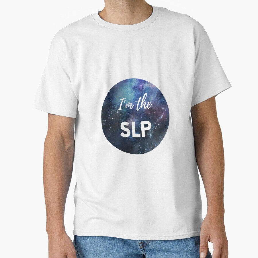 I'm the SLP Galaxy Speech Therapist Gifts Pretty by ChloeLovesColor