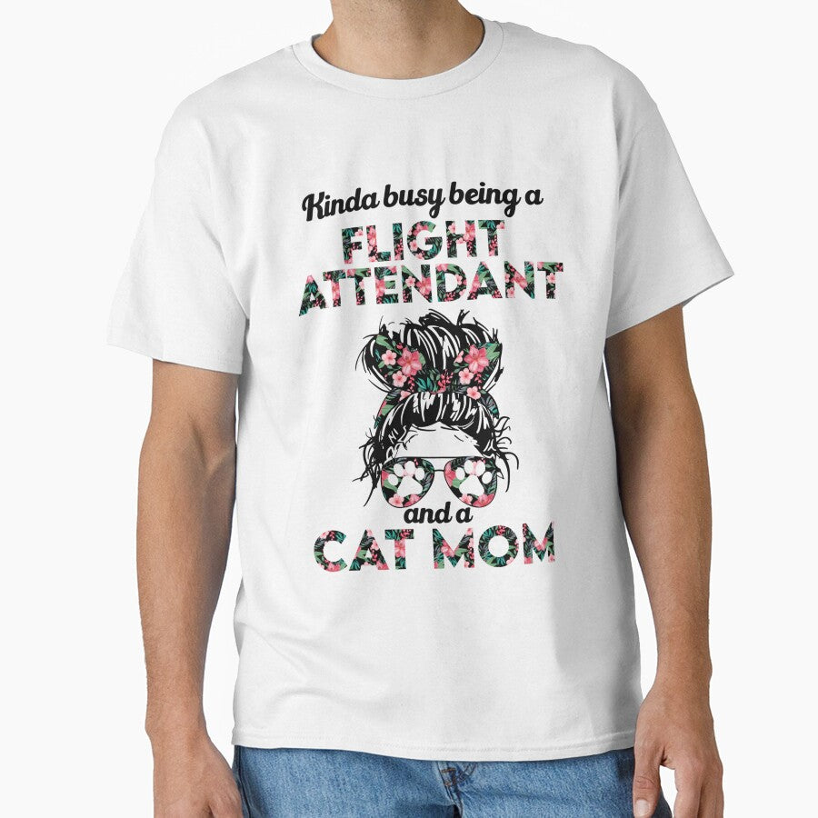 Flight Attendant And Cat Mom by mpckkkta78