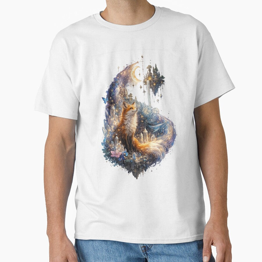 Mystical Fox Among Crystal Dreams by AstralAG