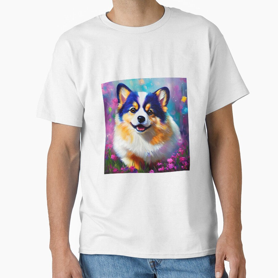 Royal Corgi: A Majestic Portrait of the Beloved Canine Breed by RoslinShaw