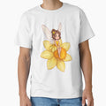 Daffodil Fairy Girl – Kawaii Yellow Spring Blossom Spirit by SeGoArtDesign