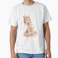 Marie Antoinette Drinking Tea (Pink) by Bara Lune Design