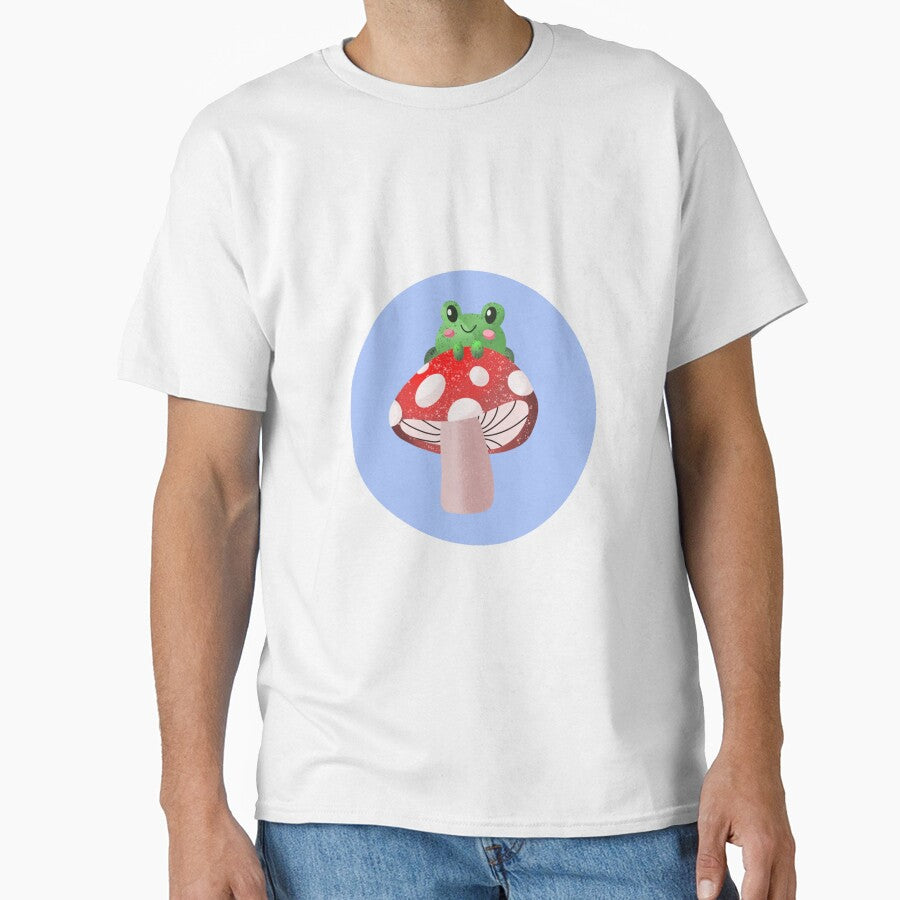 Frog on Mushroom by Michela-TR