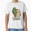 It’s Organic… and Deadly – Funny Cat vs Monstera Design by Bettybee00