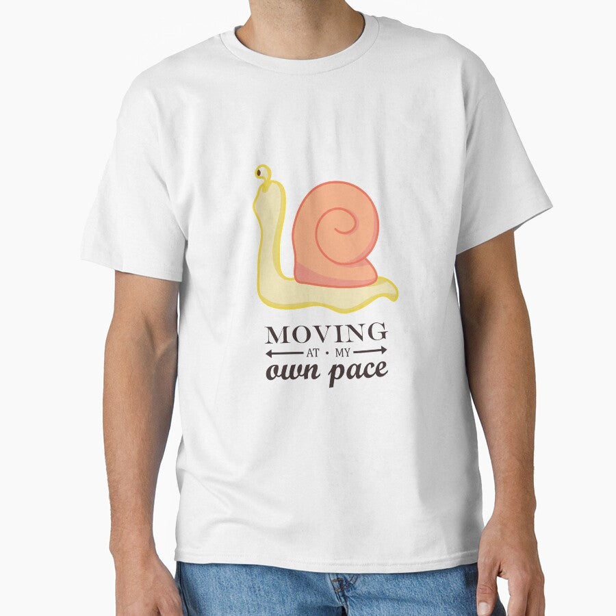 Moving at My Own Pace Snail by Lizzy Fern Studios