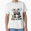 Funny Wasabi Panda Spicy Reaction - Feel The Burn Kawaii Food Pun by The Grumpy Pet Club