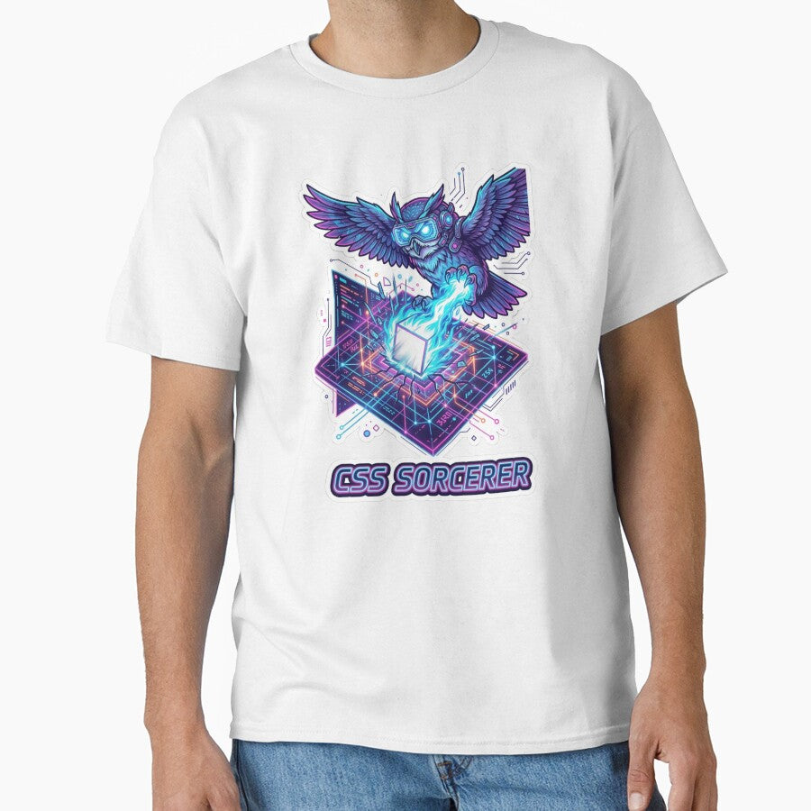 I Centered The Div - Cyberpunk CSS Owl by HiruK