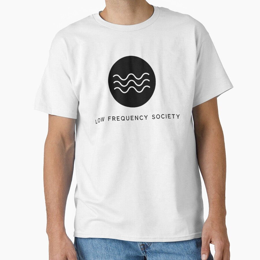 LOW FREQUENCY SOCIETY – Minimal Subculture Logo Tee by Beats & Barks