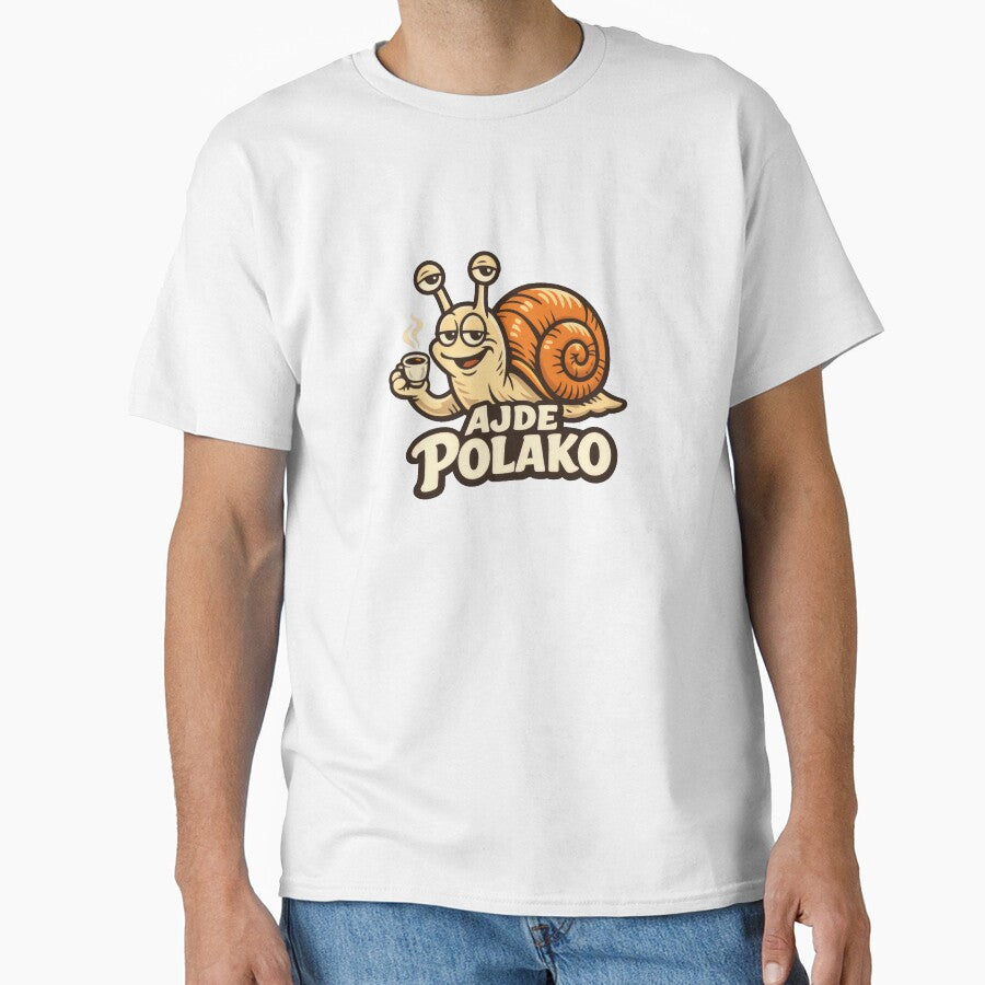 Ajde Polako Balkan Saying Snail by OfficialBalkan
