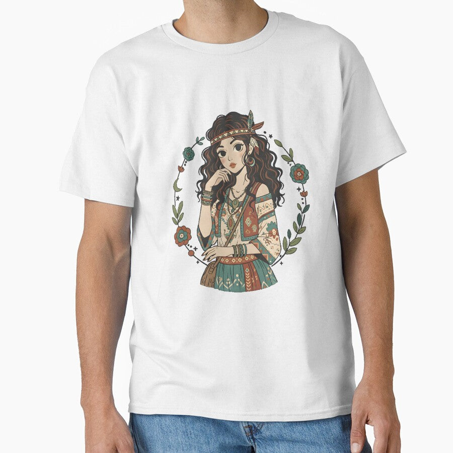 Bohemian Soul Aesthetic Anime Girl by Remy-Aura