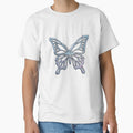 Y2K Chrome Butterfly Sticker by StickyGuys
