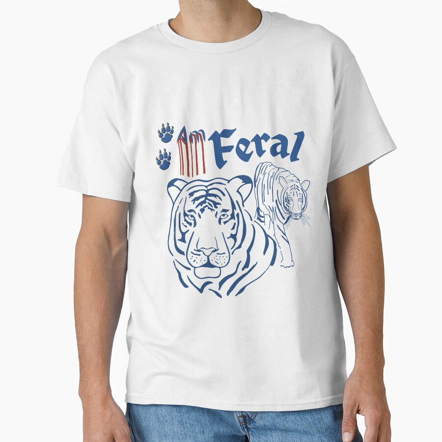 I Am Feral,Tiger by RedFlowerful