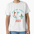 Feral Girl Summer Retro Dolphin Graphic by nctdhlkseos50