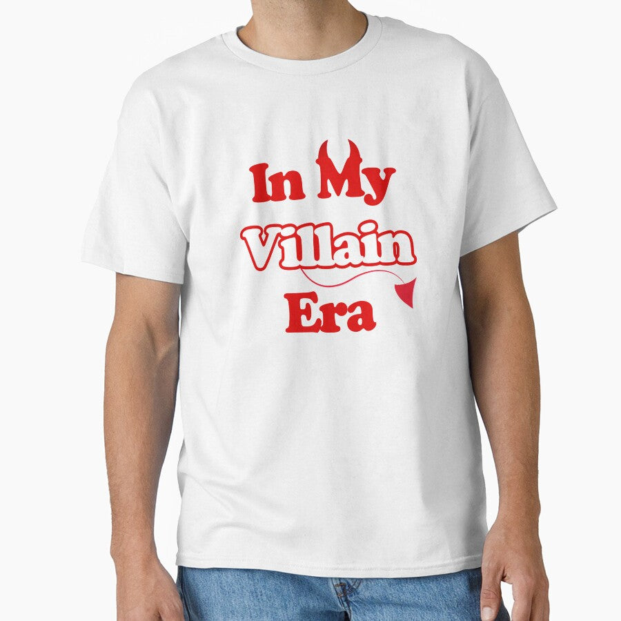 In My Villain Era | Bold Retro Aesthetic Devil Tail Design by RacingCuties