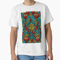 Psychedelic Dripping Eyes Pattern in Neon Colors by weirdfishes123