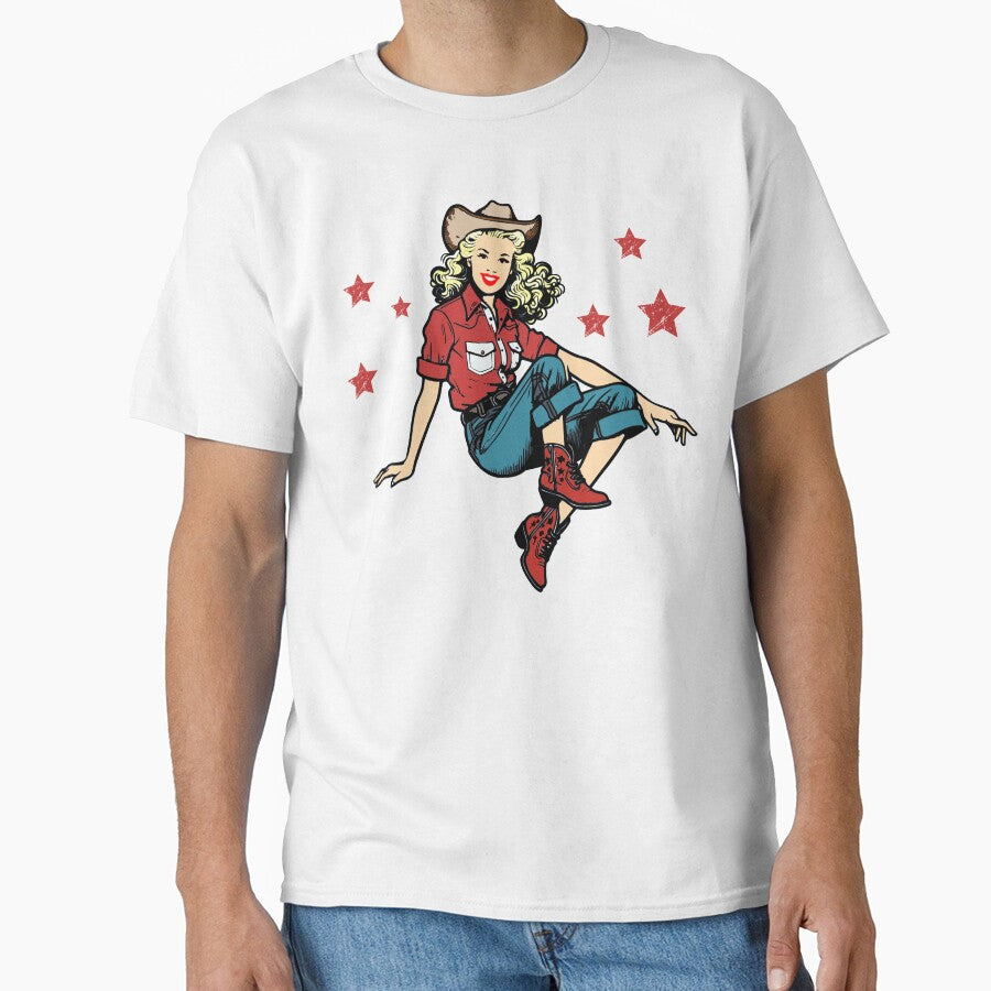 Vintage Cowgirl Graphic by handsoftime2020