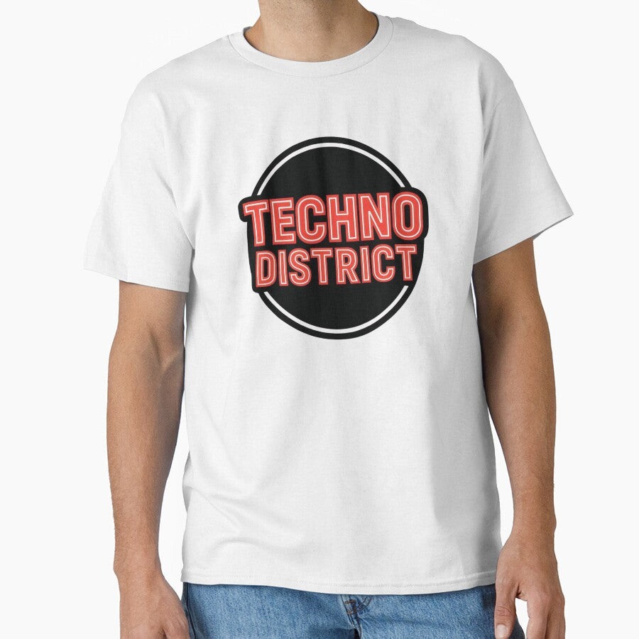 Techno District – Modern Underground Techno Design by |TRSSHOP|