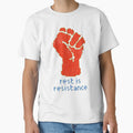Chronic illness Shirt Rest Is Resistance Primary Colors Pixel Spoonie Art Chronic Illness Humor Spoonie Life Invisible Illness by RealLifeMerchies