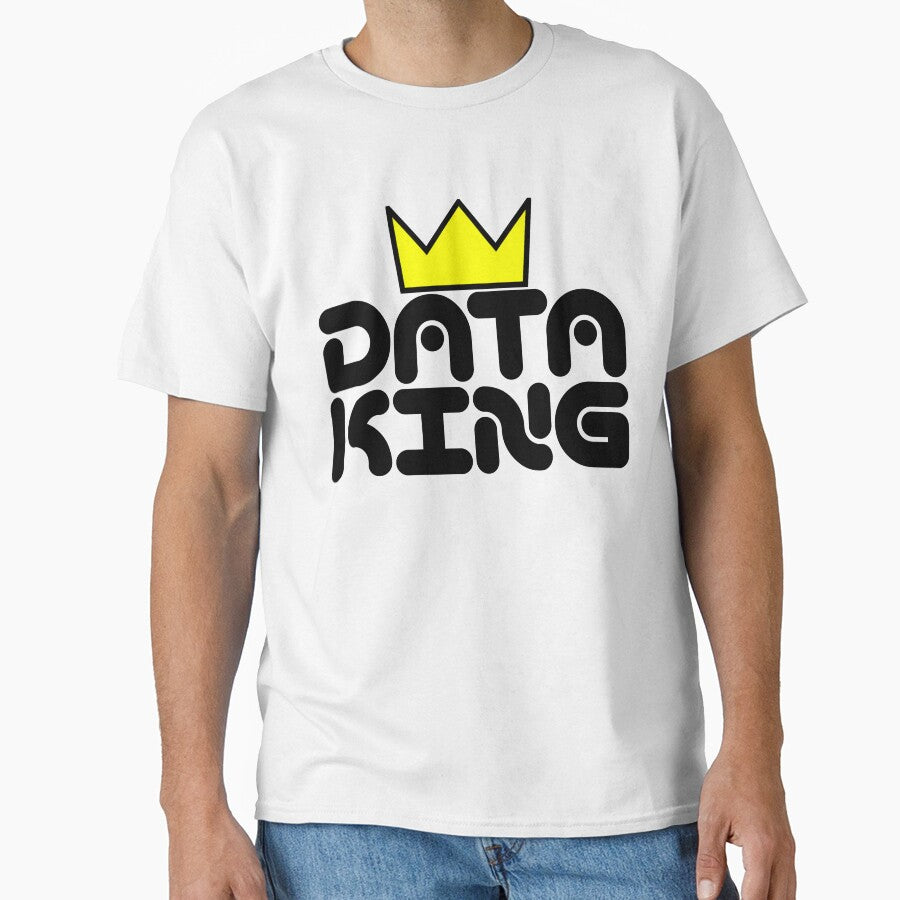 Data King Funny Data Analyst by HappyArts90