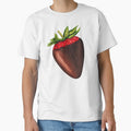 Chocolate Covered Strawberry Pattern - Red by Kelly  Gilleran