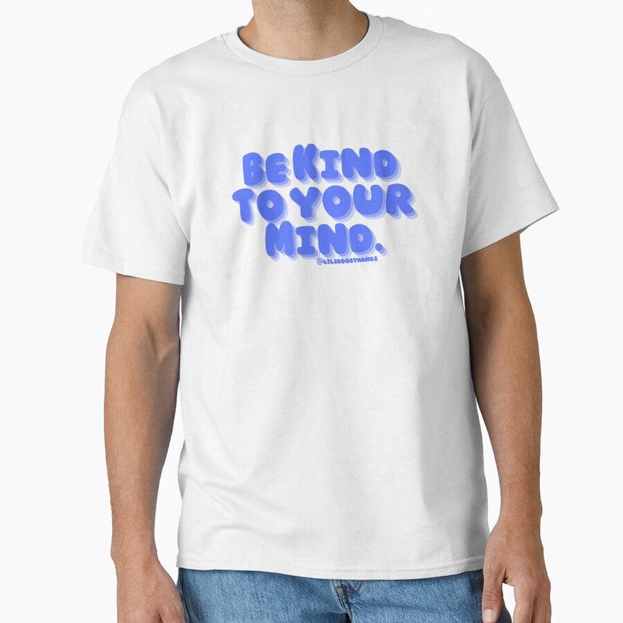 Be kind to your mind. v5c, blue, trippy, bold | lilsboobthangs by lilsboobthangs