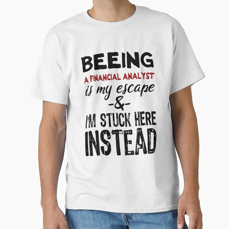 Beeing A Financial Analyst is my escape by BYNDART
