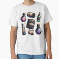 Enchanted Potion Bottles & Spell Book Whimsigoth Sticker Pack And home decor by Unitepeople