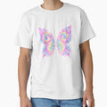 Pastel Rainbow Tie-Dye Butterfly Wings by jgvisualarts
