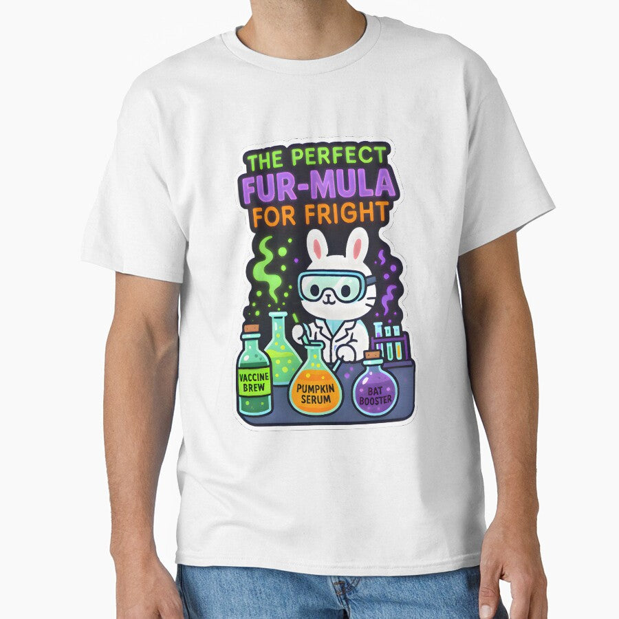 The Perfect Fur-mula for Fright – Cute Veterinary Halloween Lab Design by Bettybee00