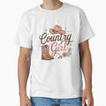 Country Girl Cowgirl Hat and Boots by PamLeeDesign