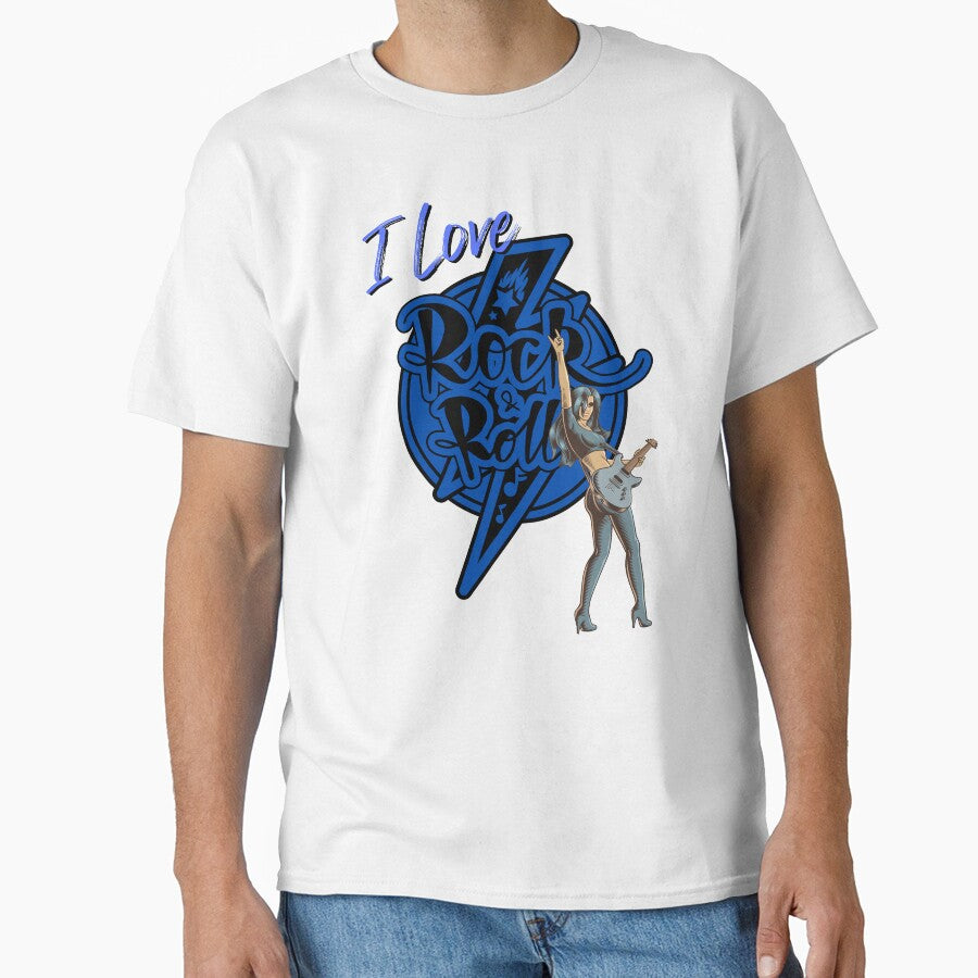 I Love Rock & Roll - Blue, Light by Mean-Musician
