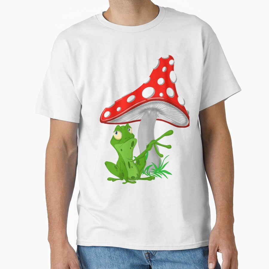 Frog With Mushroom by TheEndDesign