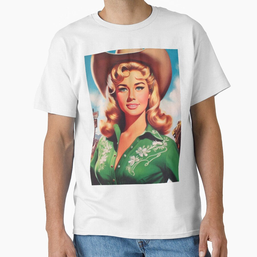 Retro Cowgirl Pinup by PulpVintage