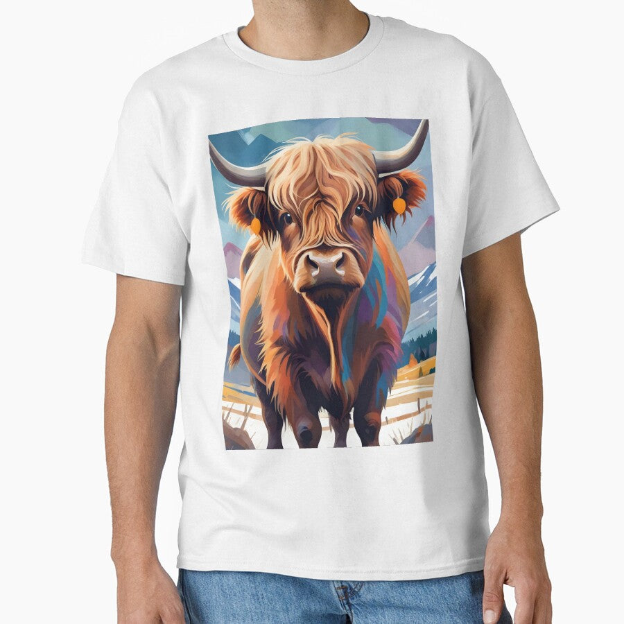 Highland Cow Art by WildlifeInc
