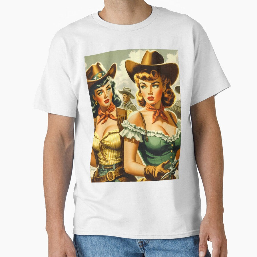 Retro Western Girls by PulpVintage