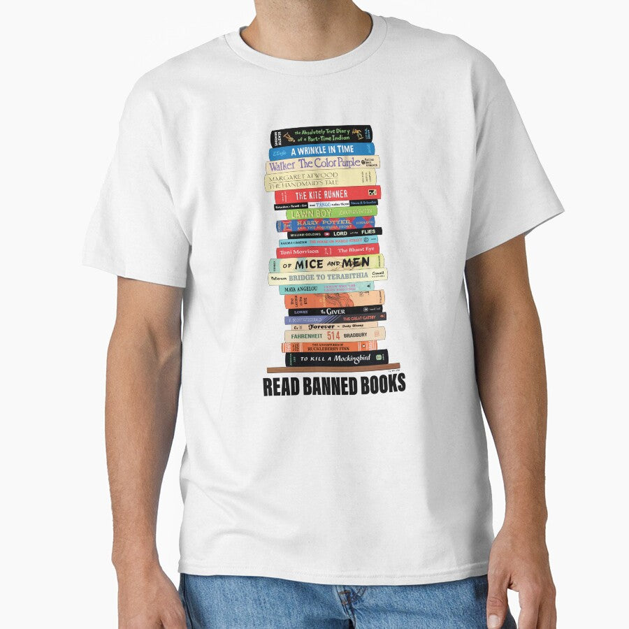 Read Banned Books, Teacher Librarian Gift, Social Justice Bookish, Banned Books by MisterrAB