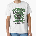 Pothos Gonna Grow Funny Cartoon Plant Lover Shirt by 123artistickay