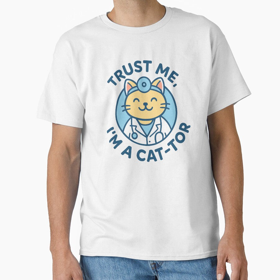 Trust Me I'm a Cat-tor Funny Cat Doctor by OwnYourMood