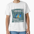 Youre Vibing In This Economy Funny Vaporwave Snail by xuxqhpbmr34