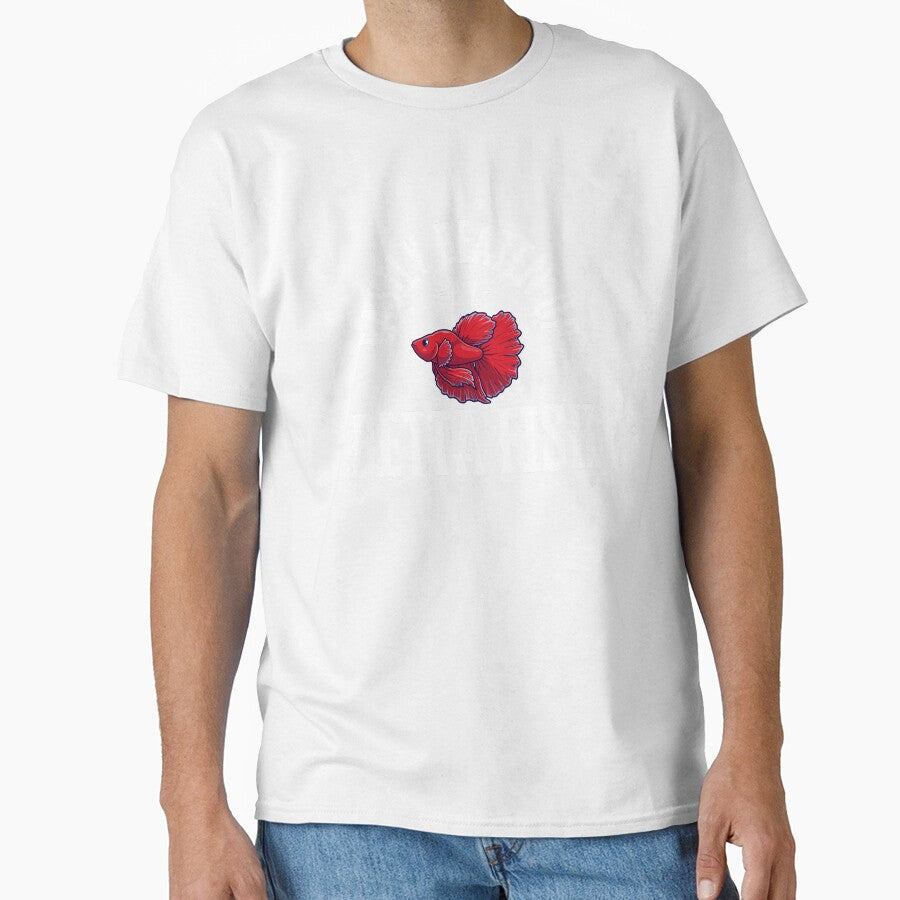 Easily Beaten up by Betta Fish Cute Funny by mkzmerch