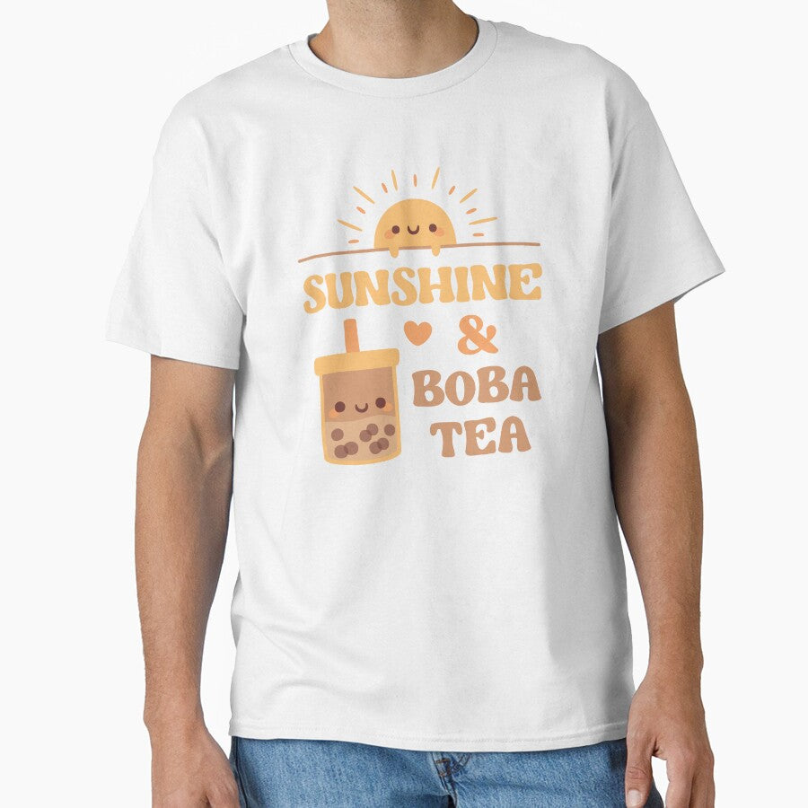 Cute Love Sunshine And Boba Tea by rustydoodle