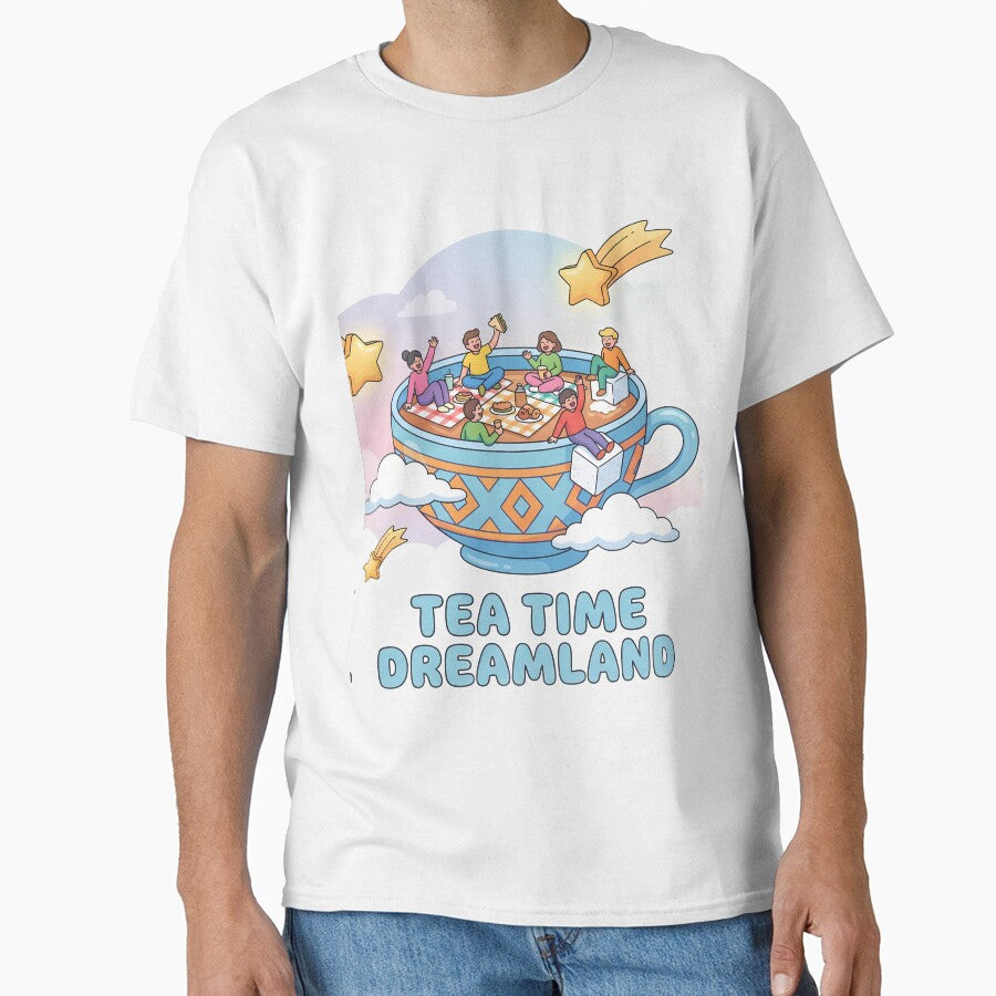 Dreamland Kawaii Tea Time Dreamland Picnic Art by ART ATTACK ZONE