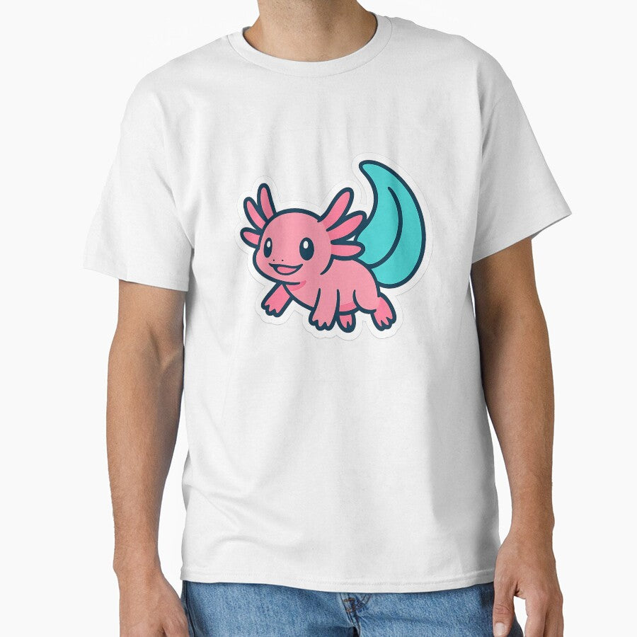 Adorable Anime Axolotl by Anime and 90s Style