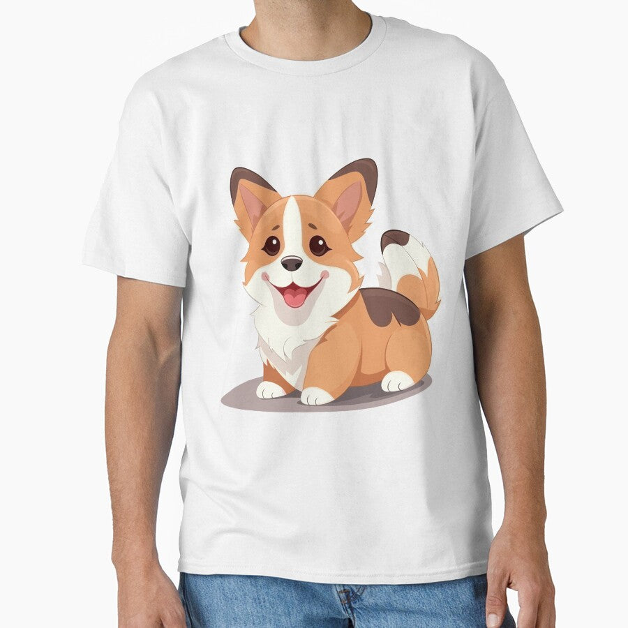 Cute cartoon Corgi by tripanthias