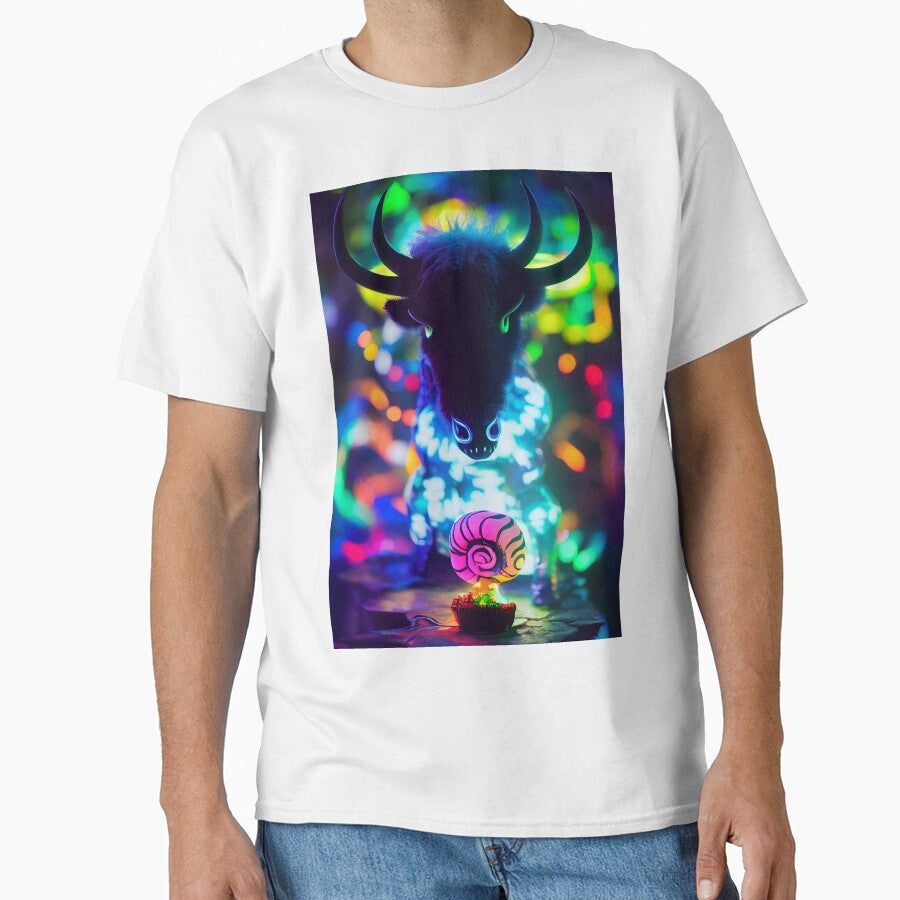 Neon Bison by KungFuChaos