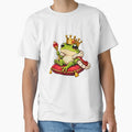 King frog on his throne cushion by FroggyOnly